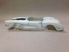 Vintage Revell 1960 Corvette – Complete