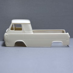 NB320 1:25 scale model of a Ford Econoline pick-up 3-window 1961-67 version