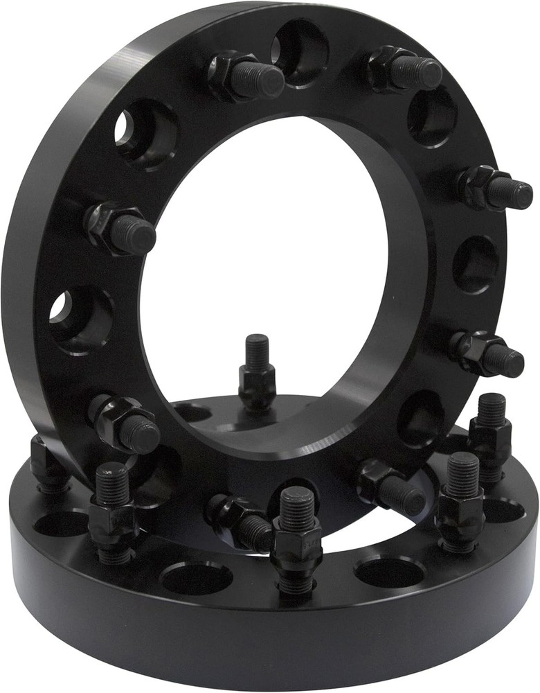 Wheel Accessories Parts 2 Pcs Wheel Spacers Adapters 8 on 210mm 8x210mm 1.50 Inc