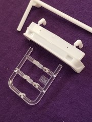 1991 Chevy S-10 Lowrider AERO FRONT PANEL & LIGHTS from Revell 1:25 Model Kit 91