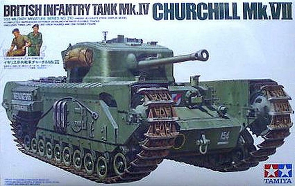 Tamiya 1/35 British Churchill Mk VII Tank TAM35210