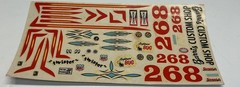 AMT Decals 1:24-1:25 Scale AMT 3 in 1 Customizing Kit KD-1 Vintage