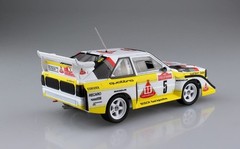 AOSHIMA 1/24 Audi Sports Quattro S1 E2 ’86 Monte Carlo Rally No.21 model kit