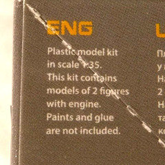 1/35 Miniart WWII US Tank Repair Crew w/ Equipment 2 Tankers #35461 W 570 Engine