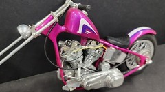 REVELL CUSTOM BUILT CHOPPER CUSTOM PAINT 13 INCHES LONG BUILT BY GARY SEEDS DC
