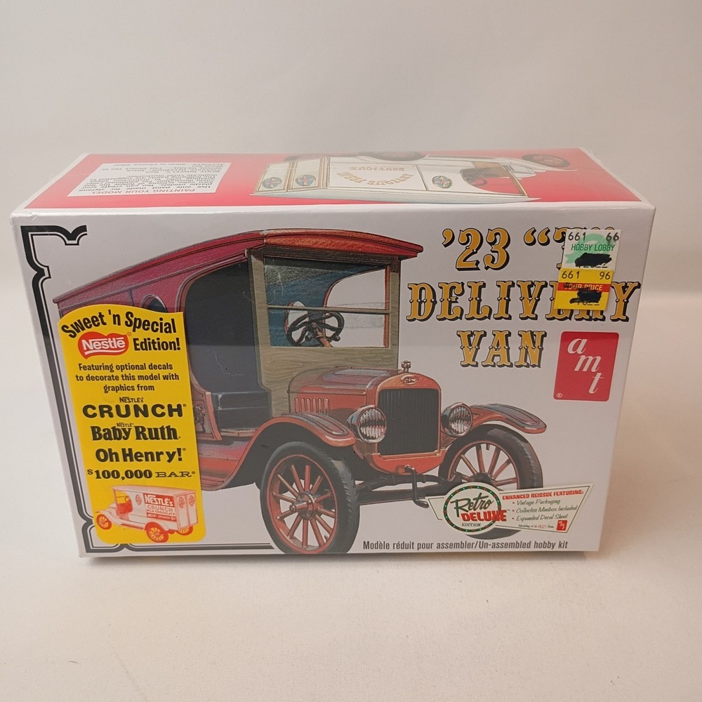 AMT ’23 T Delivery Van 1/25 Scale Model Kit Nestle Edition 2015 New Sealed 860