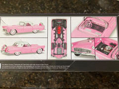 NEW SEALED REVELL 1956 PINK FORD THUNDERBIRD 1/24 MODEL CAR 85-4518 LEVEL 4