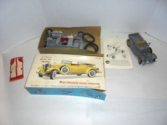 HUBLEY METAL MODEL CAR KITS VINTAGE