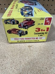 Original AMT 1932 Model B Ford Customizing model kit, partially assembled