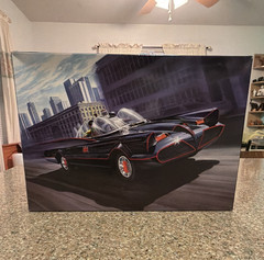 Polar Lights Batmobile Batman 1:25 Plastic Model Kit Unassembled Skill 2 #1010