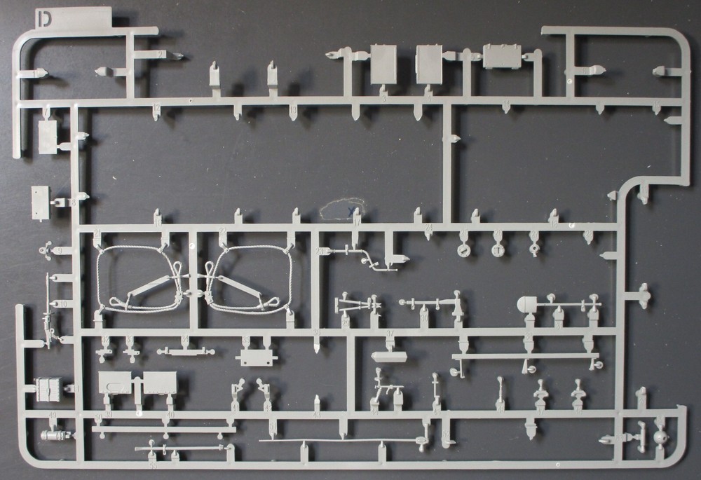 Takom 1/35th Scale Pz Kpfw III Ausf M – Parts Lot D from Kit No. 8002