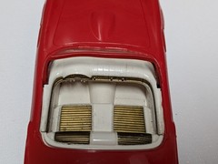 Vintage AMT Red 1957 Ford Thunderbird Friction Promo Car