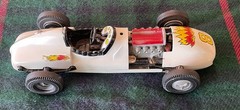 Hubley 852K Indy Car – RARE Factory Built Store Display – w/ base & shipping box