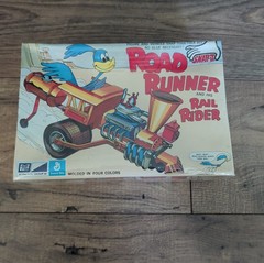 Vintage MPC 1972 Road Runner And His Rail Rider 1/25 Scale Model Kit Sealed