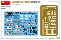 MiniArt 1/35 German Raupenschlepper Ost RSO/01. Late Prod 35482