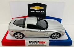 New Original 2010 Corvette C6 Coupe Promo Model Blade Silver MODELMAX