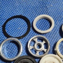 🌟 Misc. Wheel Backs 1:25 or 1:24 Scale 1000s Model Car Parts 4 Sal