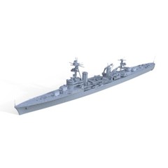 SSMODEL 583 1/1200 Military Model Kit France Navy Heavy Cruiser Dupleix