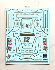 S.K. Decals SK24096 LB-WORKS NISSAN GT-R R35 type 2 ‘JPS’ Style Decal Sheet