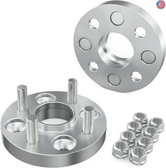 Cmd motoring 1″ (25mm) 4×100 4×3.9 Wheel Spacers -Hub Centric Forged 6061-T6