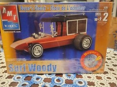 AMT Buyers Choice SURF WOODY Custom Hot Rod Model Kit New 2003 sealed nib
