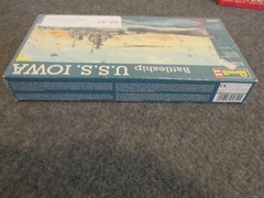 NOS MODEL KITS ERTL US M4-A1 SHERMAN CALLIOPE + REVELL USS IOWA BATTLESHIP LOT-2