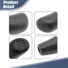 XQSMWF Gear Shift Knob 5 Speed Leather Compatible with Honda Acura