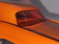 AMT TEST SHOT Promo Friction 1956 Continental Mark II 1/25 ORANGE