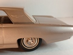 RARE 1963 Ford Thunderbird Dealer Promo 1:24 Plastic Car Bronze
