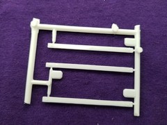 1991 Chevy S-10 Lowrider BOX / BED CROSSMEMBERS from Revell 1:25 Model Kit
