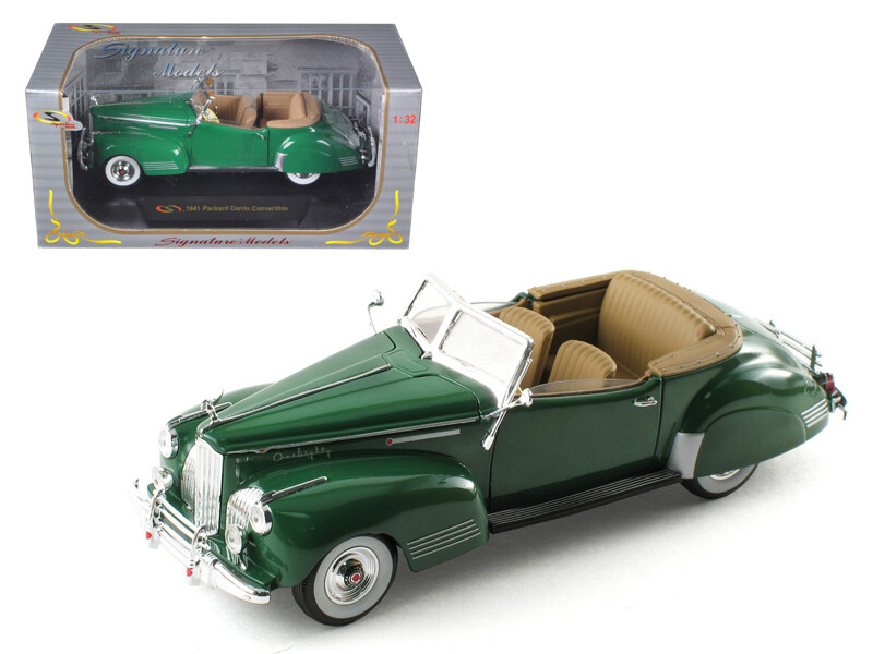 Signature Models 32398GR 1941 Packard Darrin One Eighty Green 1/32 Diecast Car
