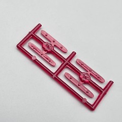 Monogram 1/24 58 Ford Thunderbird Parts Kit Bash Clear Red Custom Taillights