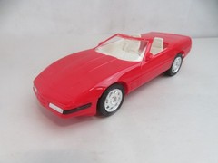 AMT ERTL 1992 Corvette Convertible Special Edition Bright Red White Interio 6666