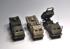 Meng 1/72 U.S. M142 HIMARS High Mobility Artillery Rocket System Model Kit