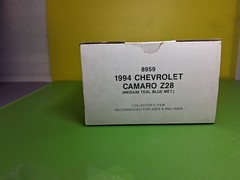 AMT ERTL 1994 Chevrolet Camaro Z28 MED TEAL BLUE MET. DEALER PROMO CAR 8959