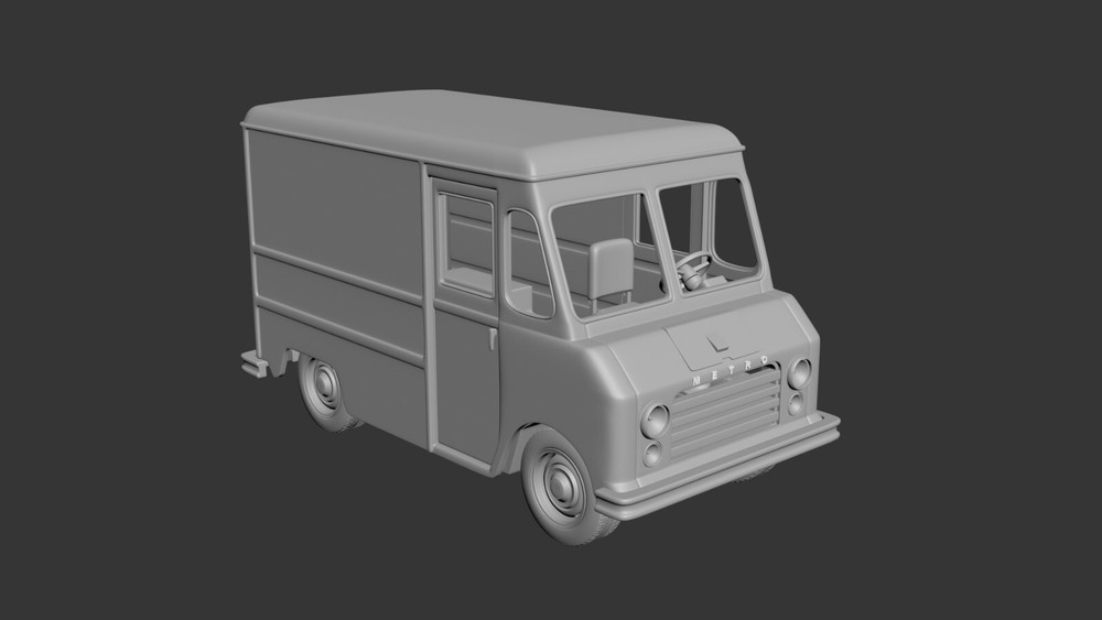 1:25-1:24 Scale International Metro Mite 1962 Resin Printed Kit