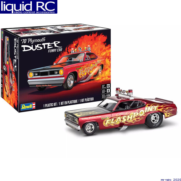 Revell 14528 1/24 70 Plymouth Duster Funny Car Plastic Model Kit