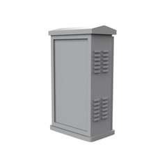 1/72 20mm Electrical Distribution Transformer Boxes Miniature Factory Props