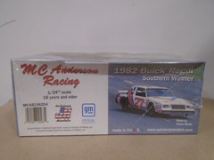 SALVINO MODELS #MCAB1982DA 1/25 SCALE “82 BUICK REGAL MC ANDERSON RACING NEW IN
