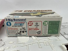 MPC ‘73 Charger Model Kit Partially Built- Incomplete- Some Damage