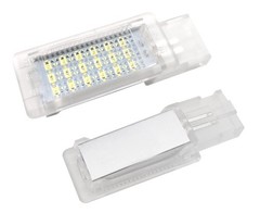 Ijdmtoy Aqua Ice Blue Led Compartment Glove Or Footwell Lights Compatible