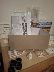 MPC Pontiac GTO Super Stocker Plastic Model Kit 1:25 Partially Together