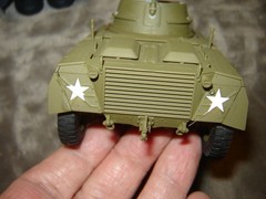 Built Military Vehicles 6 & 10 wheel Both Painted & Built Excellent Detail 1/72
