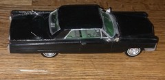 Cadillac 1963 Model Built Incomplete Diorama, Kit bashing, Junkyard Etc.
