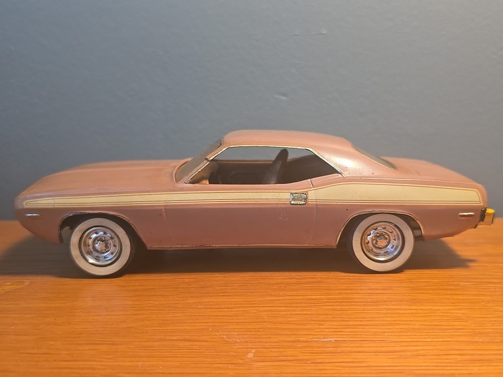 Vintage 1974 Plymouth ‘Cuda Dealer Promo Salmon 1/25 – VERY RARE