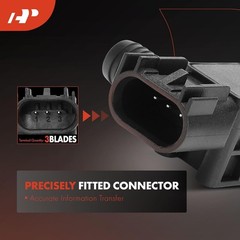 A-Premium Power Brake Booster Sensor [3 Pins] Compatible with Chevrolet