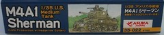 Asuka (Tasca) 35-022 1/35 U.S Medium Tank M4A1 (Late) with Hedgerow Cutter