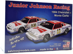 Salvinos JR Models “Budweiser” JJ Racing 1984 Chevy Monte Carlo 1/24 Model Kit