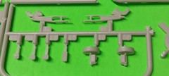 4×4 Axle Rim Junkyard 1970 Ford F150 Ramp Truck 1/25 Auto Trans Bumper Sun Visor