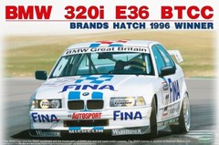 BEEMAX BX24045 1/24 320i E36 BTCC Brands Hatch 1996 Winner Model Car
